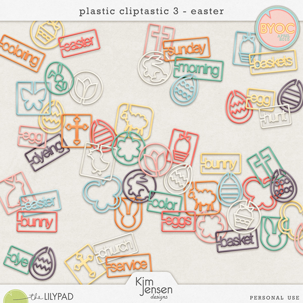 Plastic Cliptastic 3 – Easter