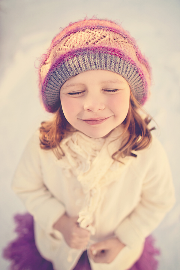 purple hat