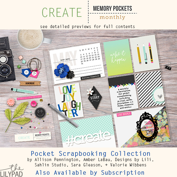 Memory Pockets Monthly May Collection: Create!