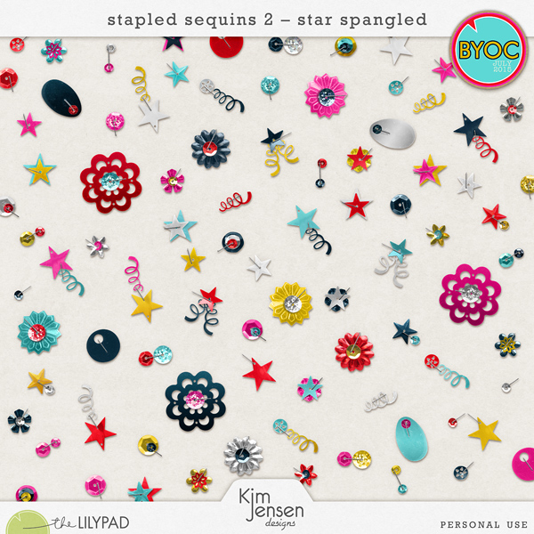 Stapled Sequins 2 – Star Spangled