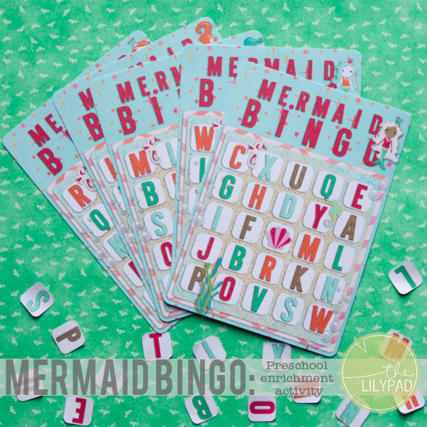 Mermaid Bingo – Preschool Enrichment Activity