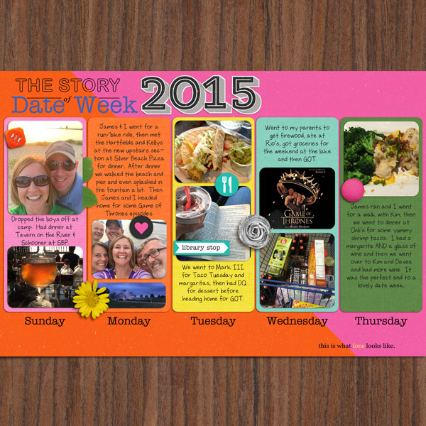 Date Week 2015 by Karen at the Lilypad