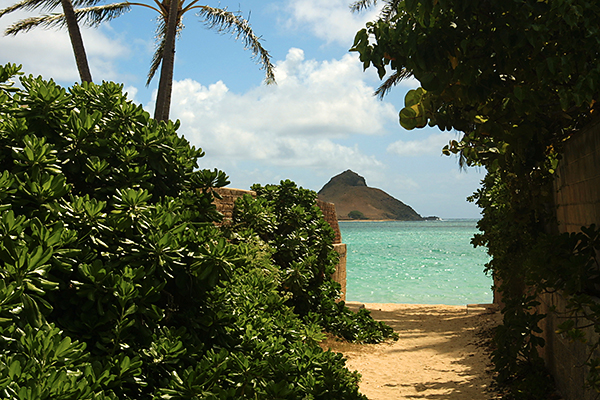 beach path