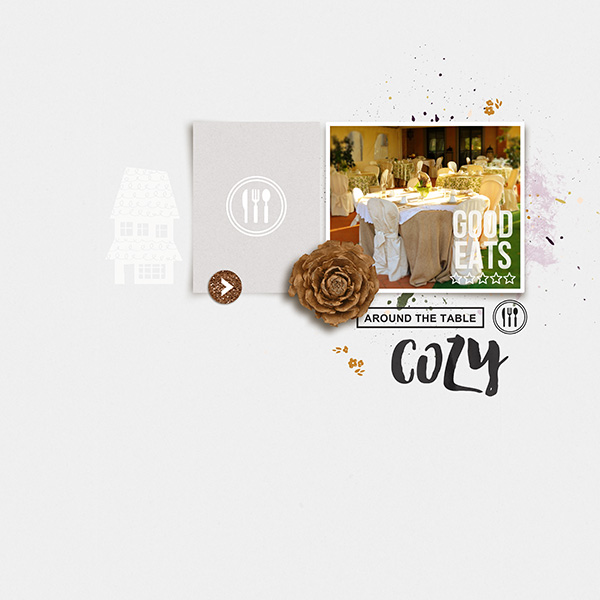 Good Eats by sucali at the Lilypad, using products from the November Memory Pockets Monthly Collection {HOME}