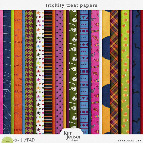Trickity Treat Papers