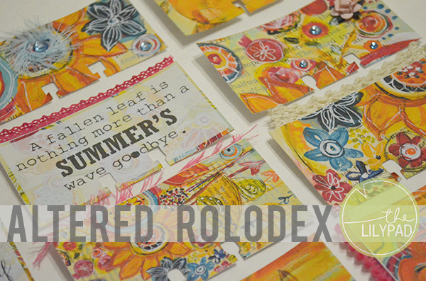 Autumn Mixed Media Project