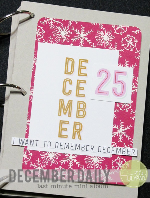 December Daily Header