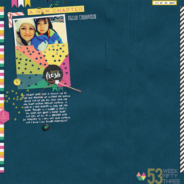 A New Chapter Has Begun by karbolik at the Lilypad using products from the January Memory Pockets Monthly Collection CHAPTER