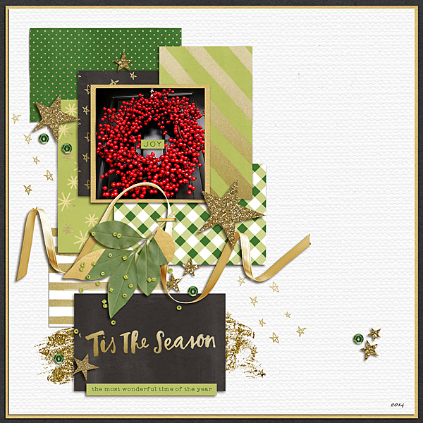 Tis The Season by NancyBeck at the Lilypad using the Memory Pockets Monthly December Collection MAGIC