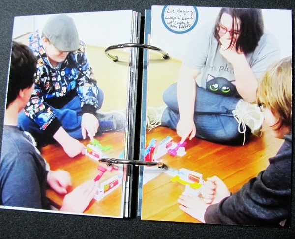 2016 mini album jan double page