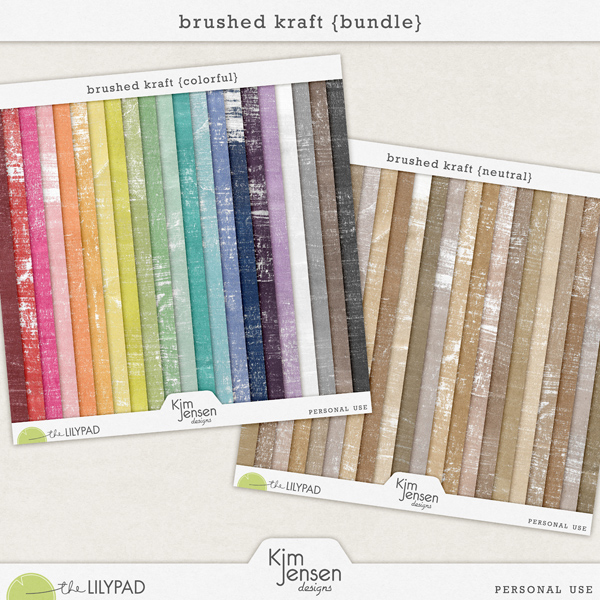Brushed Kraft {Bundle}