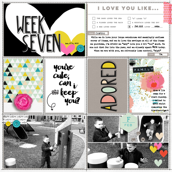 2015 Week 7 - Left by scrapsandsass at the Lilypad