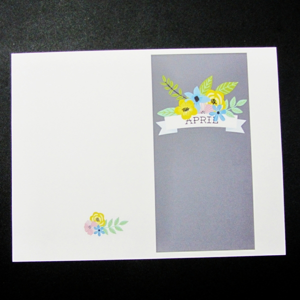 April Planner Insert Cover