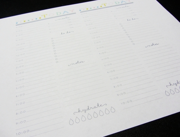 April Planner Insert Pages