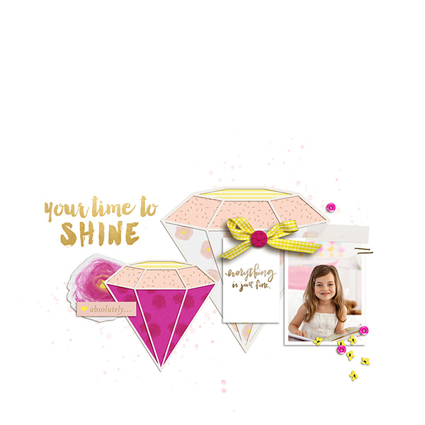 Shine by sucali at the Lilypad using products from the March Memory Pockets Monthly subscription at the Lilypad