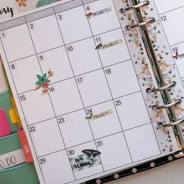 April Monthly Planner Kit-2