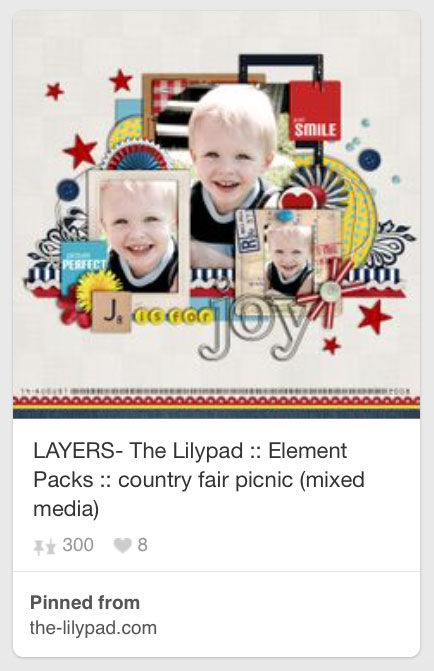 Country fair on Pinterest using digital scrapbooking products from the Liilypad