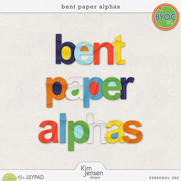 Bent Paper Alphas
