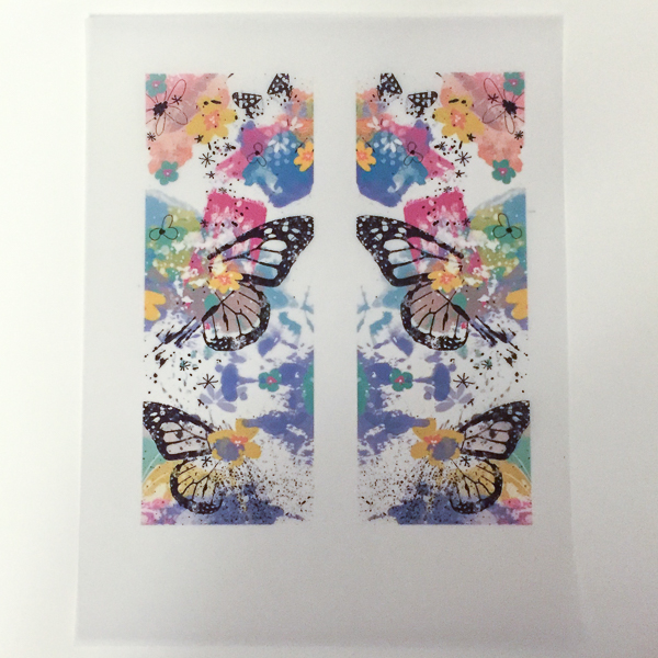 Hybrid Tutorial Vellum Bookmarks