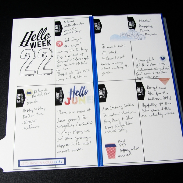 June Notes Week 22