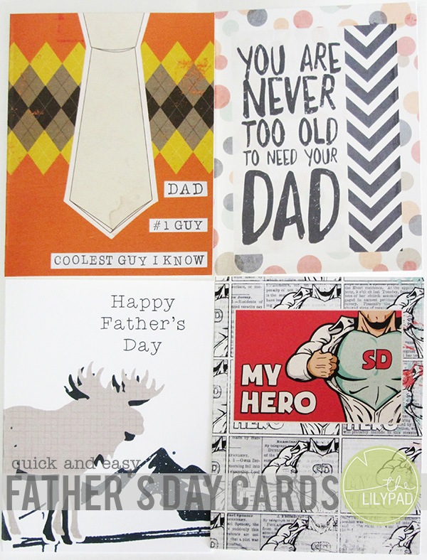 Quick and Easy Father’s Day Cards