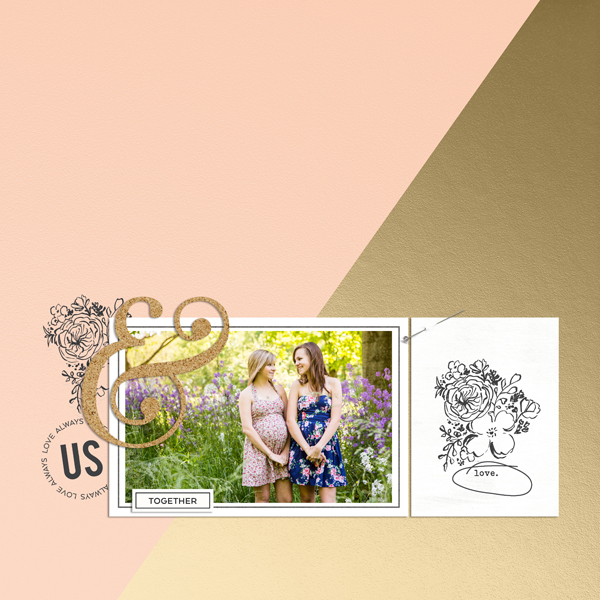 Us by EHStudios at the Lilypad using products from the June 2016 Memory Pockets Monthly Collection PROMISE