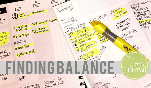 Finding Balance