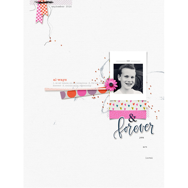 Now and Forever by kaphelps at the Lilypad using products from the Memory Pockets Monthly October 2016 Collection TIMELESS
