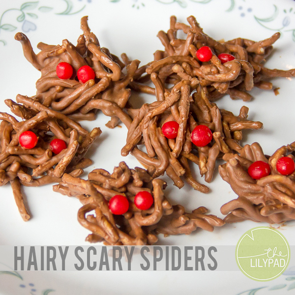 Hairy Scary Spiders Recipe