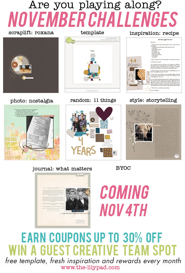 November Challenges
