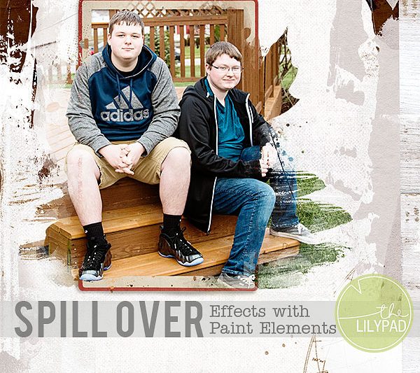 Creating Spillover Effects with Paint Elements