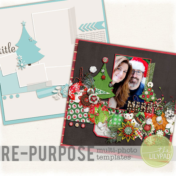 Re-Purposing Multi-Photo Templates