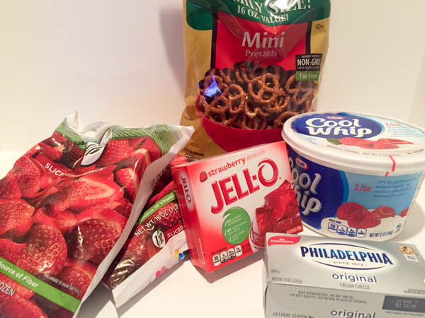 strawberry pretzel salad ingredients