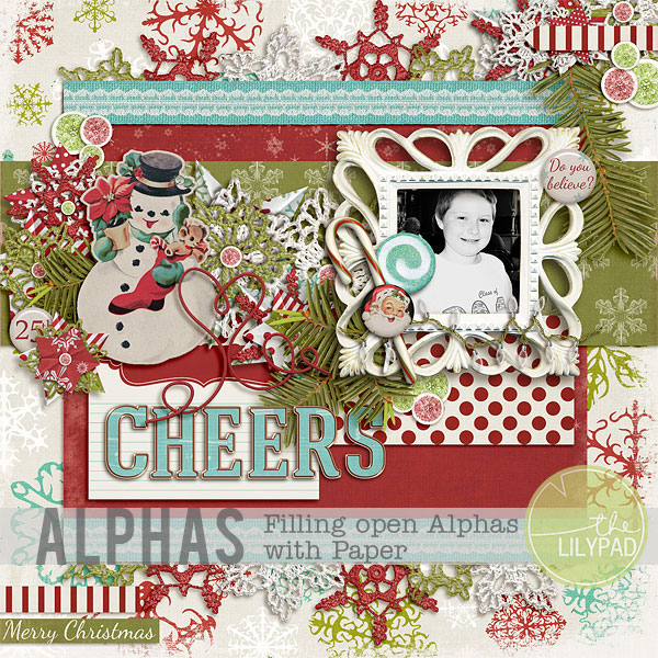 Filling Open Alphas with Paper