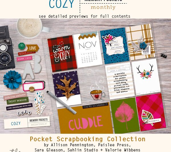 Memory Pockets Monthly : Cozy