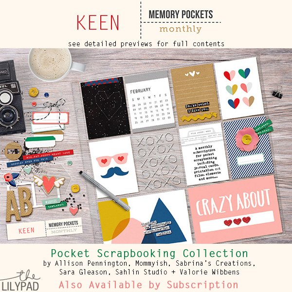 Memory Pockets Monthly : Keen