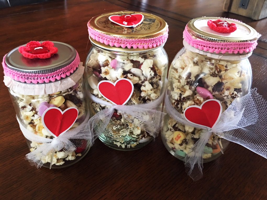 Valentine Popcorn Mix!