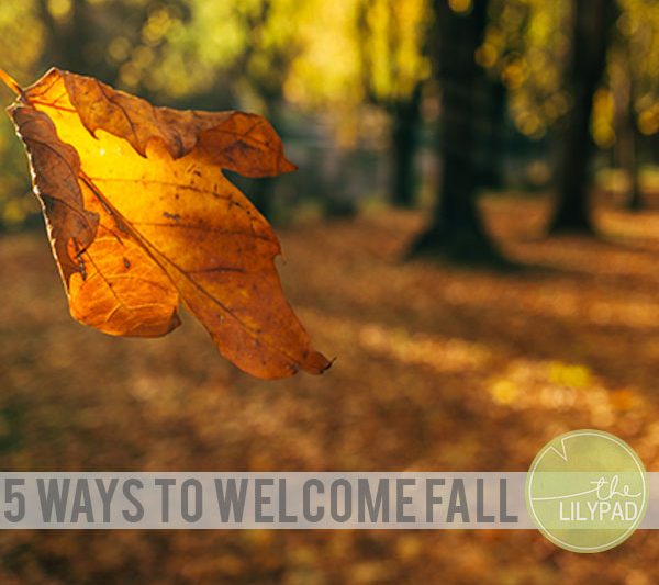 Five Ways to Welcome Fall