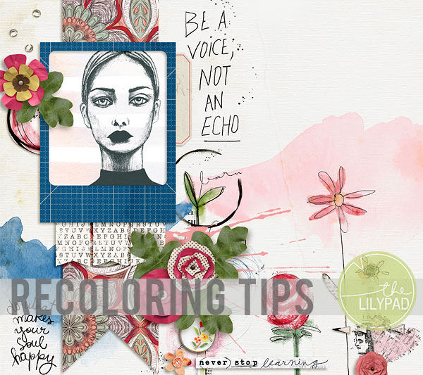 Recoloring Tips in Photoshop