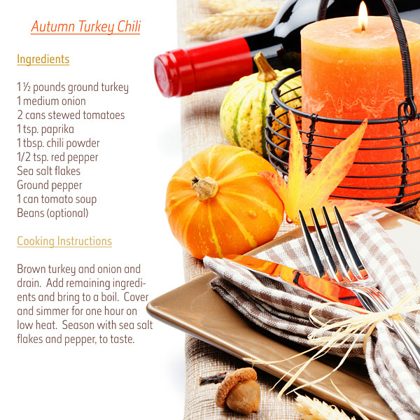 Autumn Turkey Chili