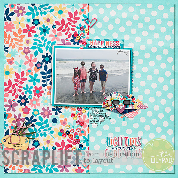Scraplift Process from Inspiration to Layout