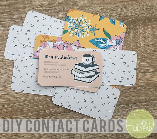 DIY Contact Cards