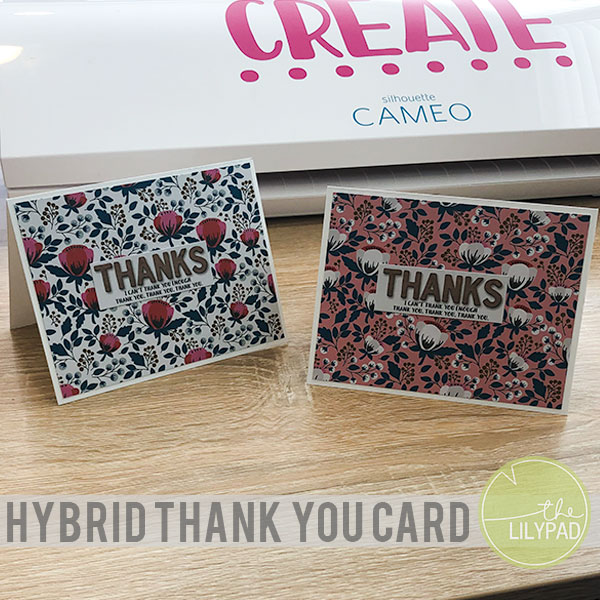 Hybrid Thank You Card