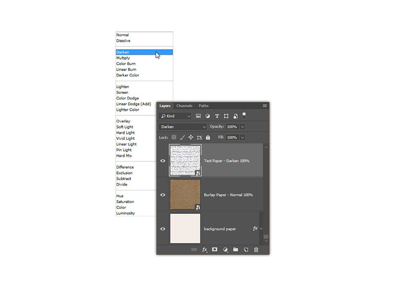 Darken Layers