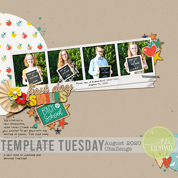 Template Tuesday: August 2020 Template Challenge