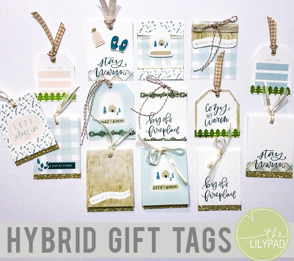 Sparkle Up Your Gifts This Season: Hybrid Gift Tags