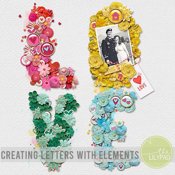 Creating Letters with Elements