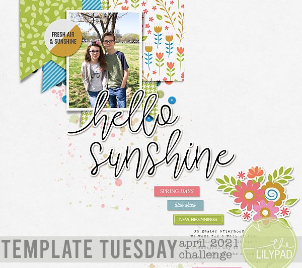 Template Tuesday | April 2021 Challenge