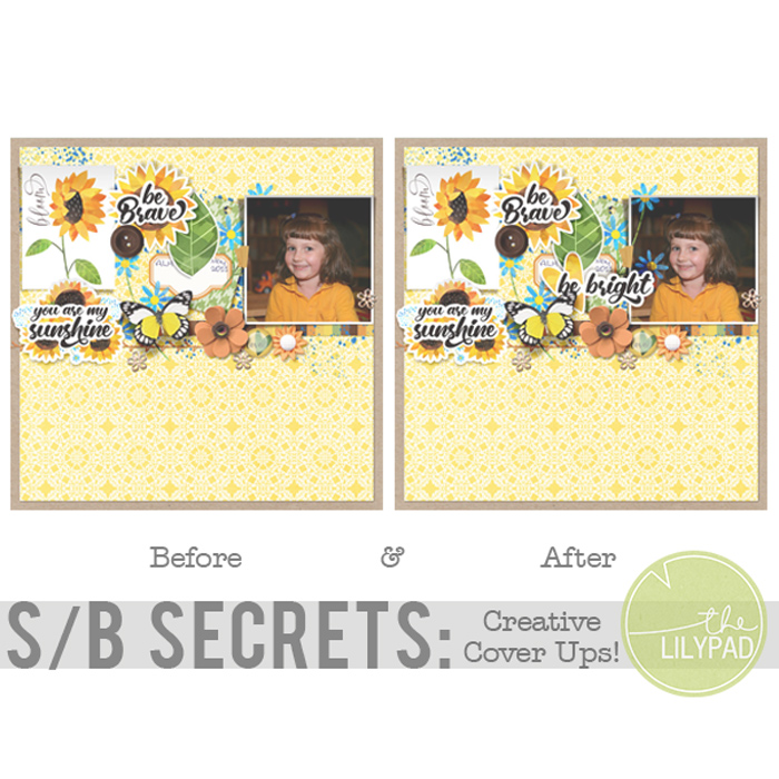 Scrapping Secrets: Creative Cover Ups!