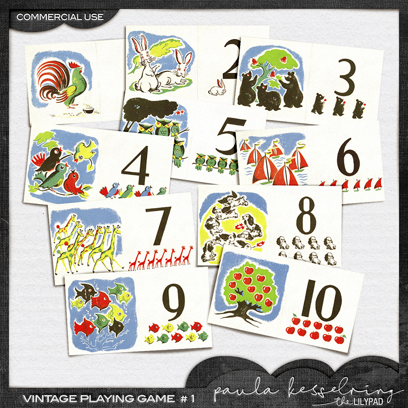 CU - Vintage Playing Game #1